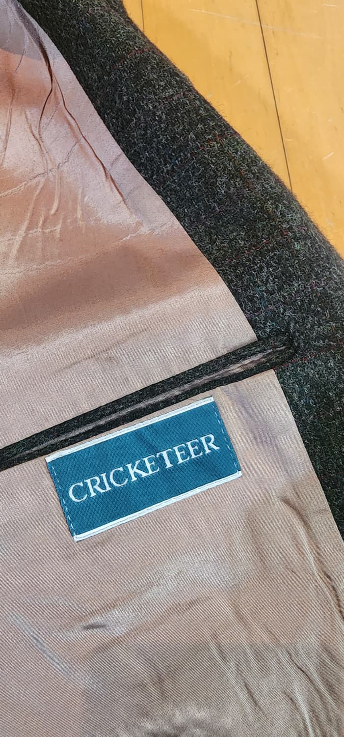 진그레이 모직 트위드자켓 L~슬림XL 상품이미지8