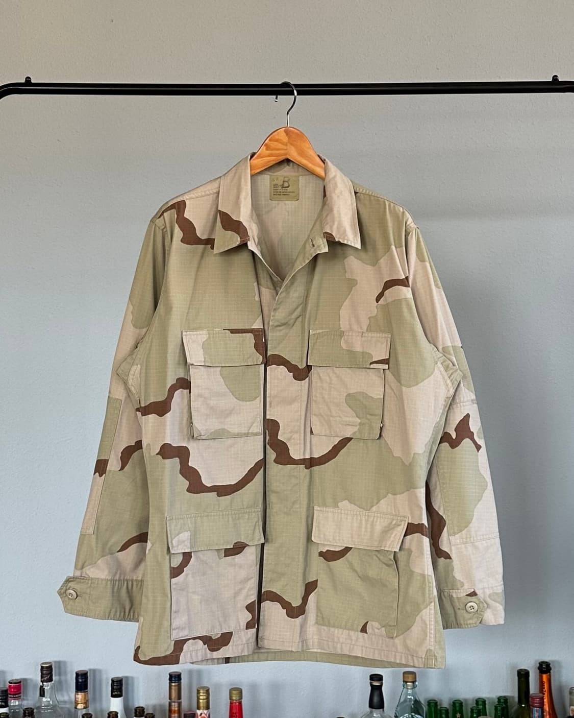 [L-L]U.S. ARMY 미군 데저트카모 이라크전 BDU 자켓 상품이미지1