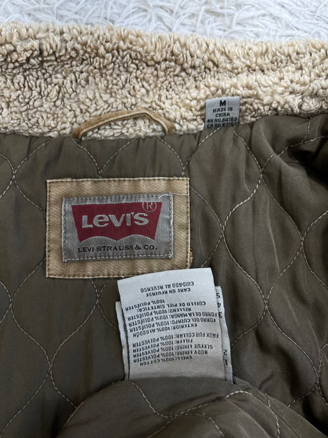 리바이스 쉐르파 빈티지 자켓/#3262 상품이미지6