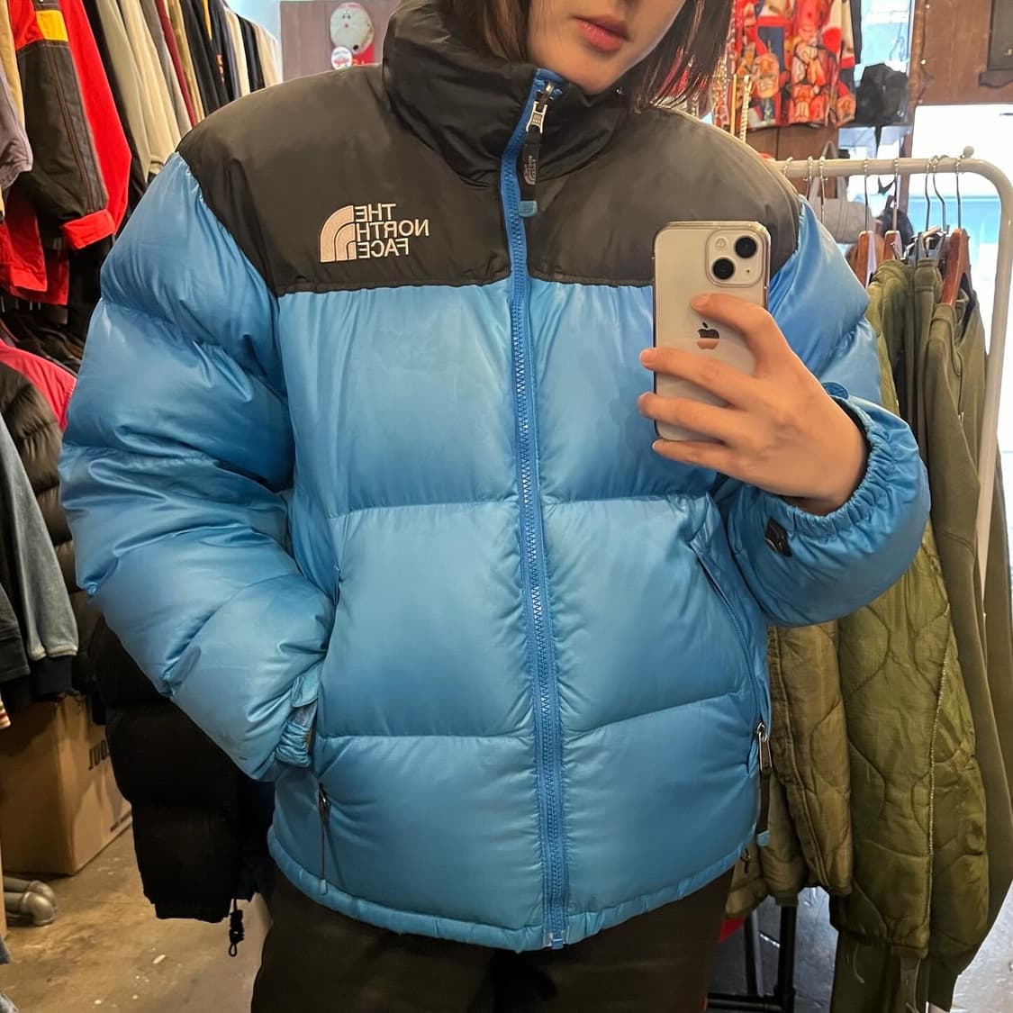 노스페이스의 700 눕시 패딩자켓 상품이미지10