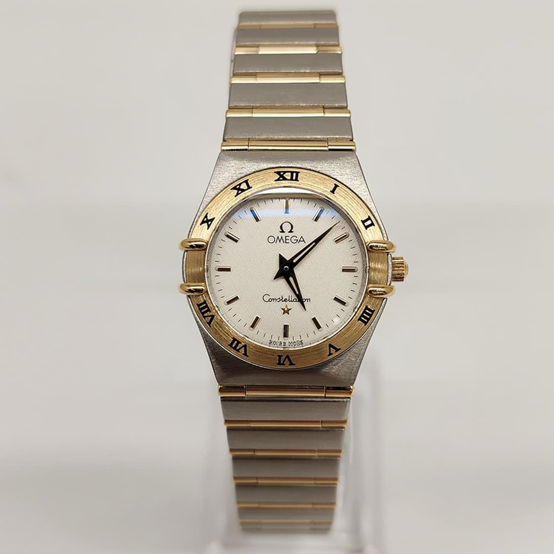 오메가 1272.30 컨스텔레이션 쿼츠 풀콤비바 25mm 상품이미지1