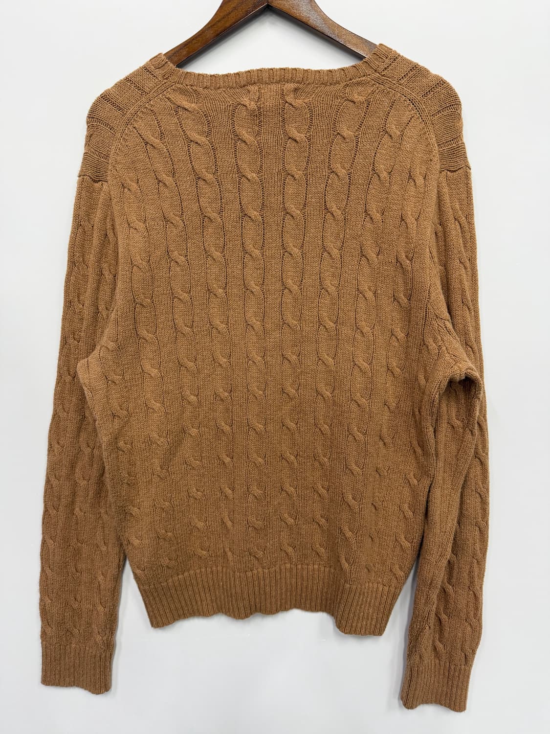 폴로랄프로렌 꽈배기 브라운 상품이미지4