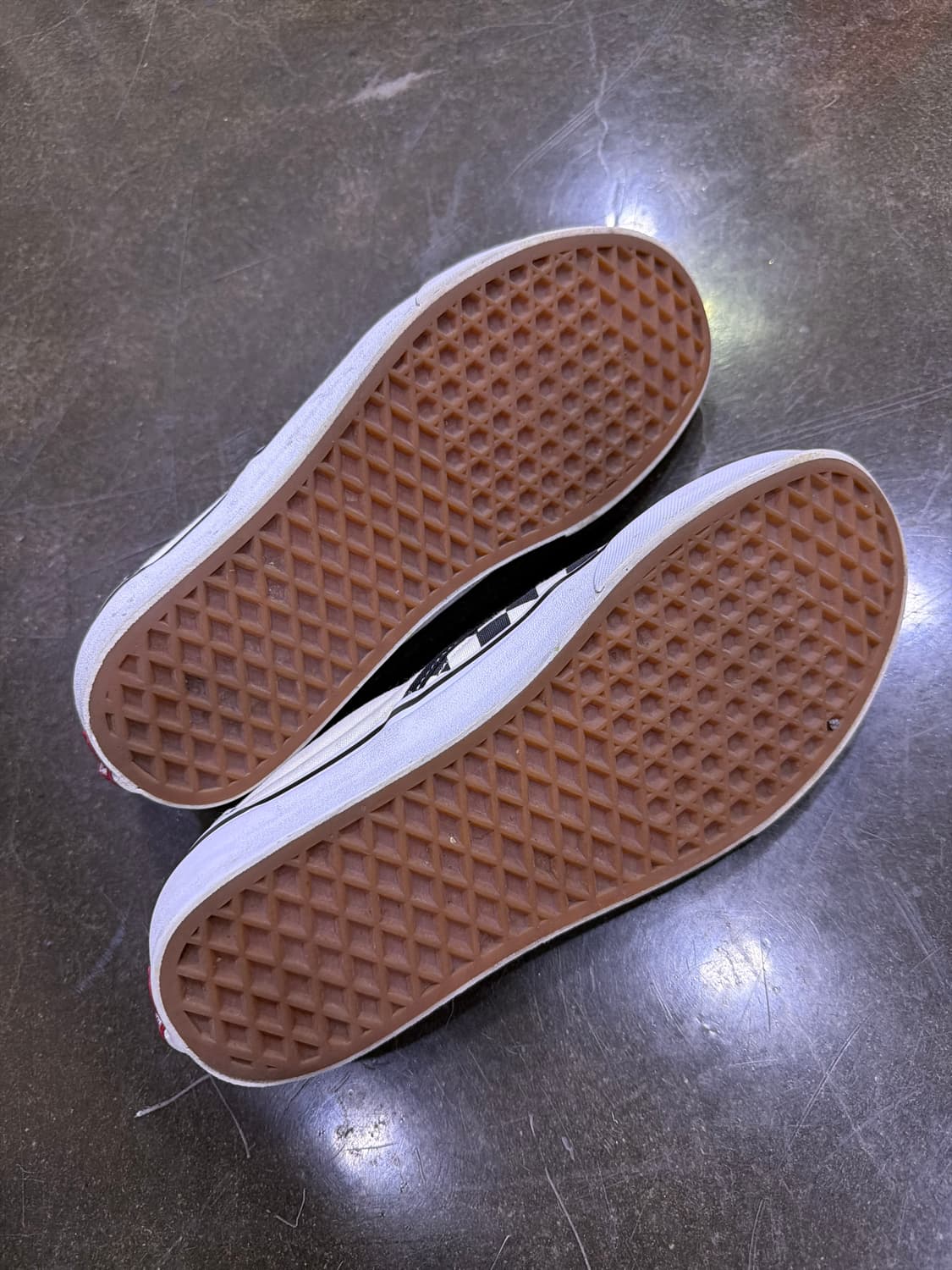 반스 체커보드 슬립온 스니커즈 265 상품이미지8