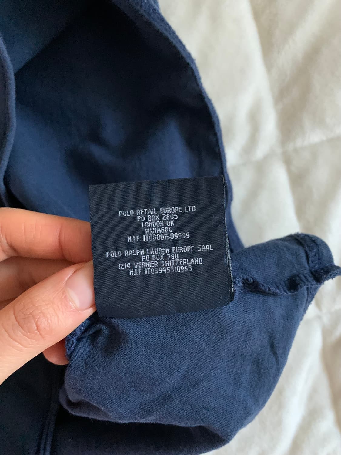 폴로 배색 헨리넥 티셔츠 상품이미지3