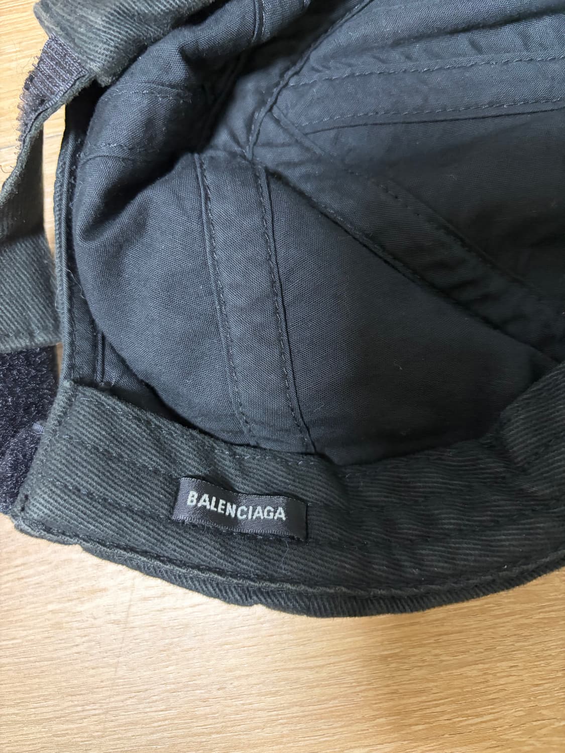 발렌시아가 3B 스포츠 아이콘 캡 블렉 레드 상품이미지3