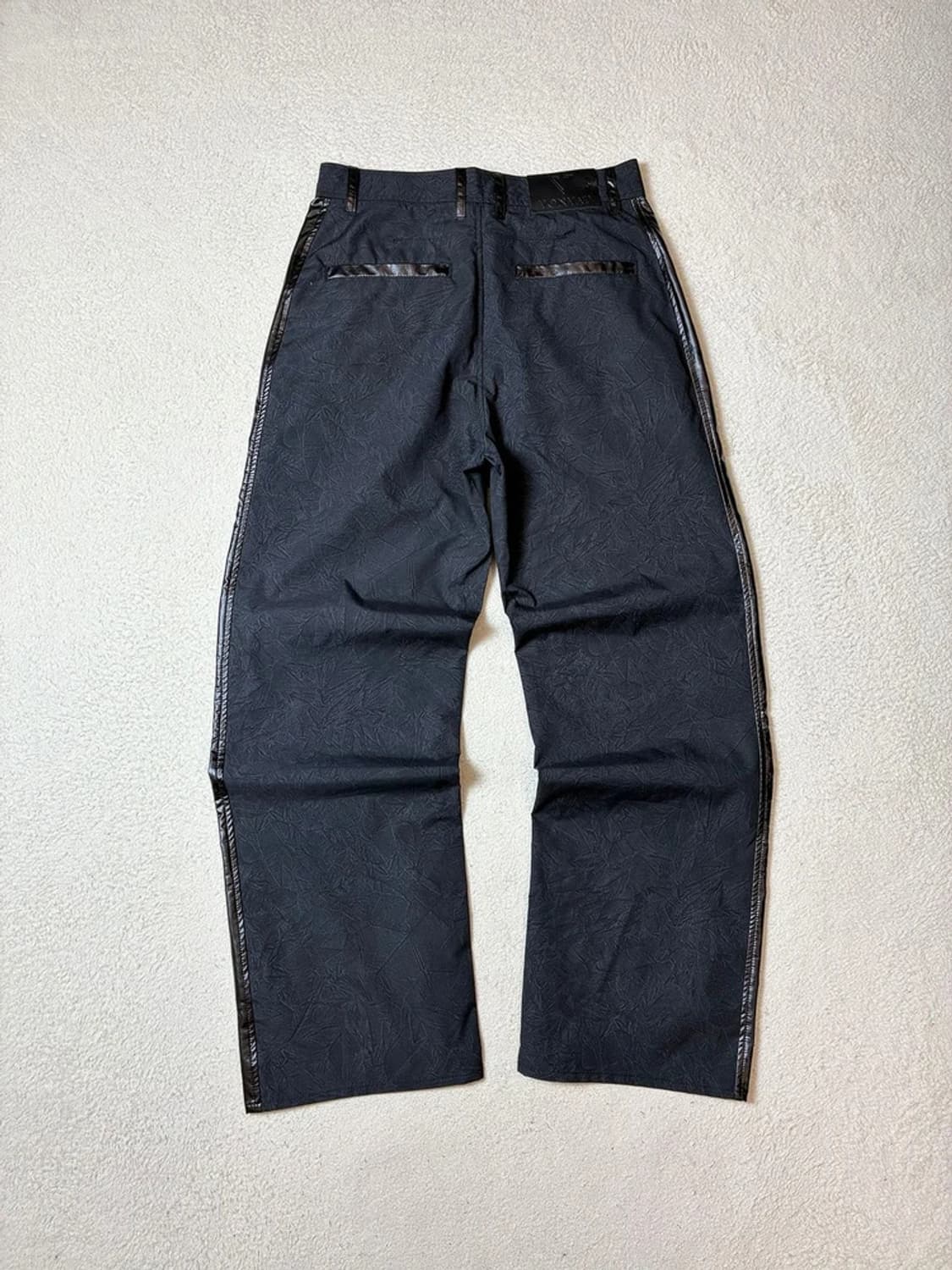 본바트 VONVAT 펑크 코팅 배색 팬츠 PN7188 상품이미지5