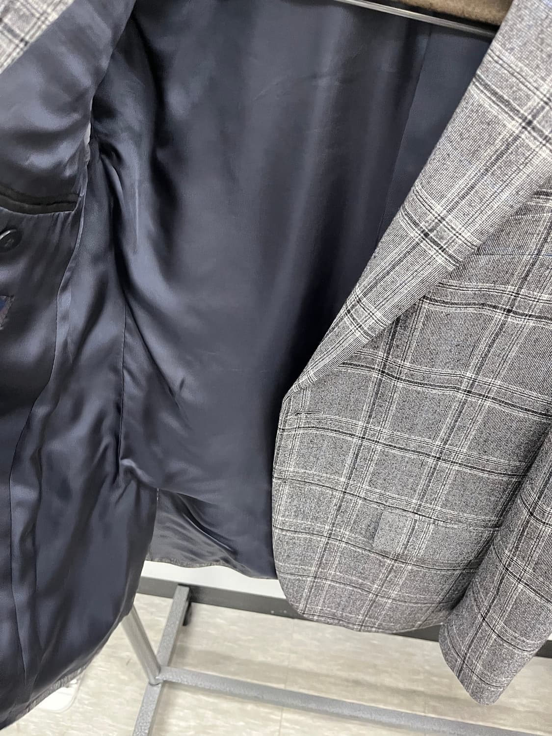 95,30) 질스튜어트 콜롬보 체크 울슈트  상품이미지4