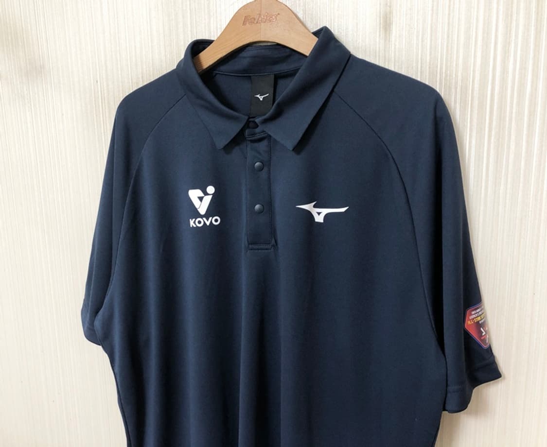 미즈노 2025 KOVO 슈퍼매치 폴로티셔츠 4XL(120) 상품이미지6