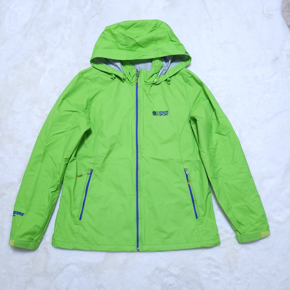 코오롱 남성 바람막이 점퍼 100 0404  뽀샤샤 상품이미지1