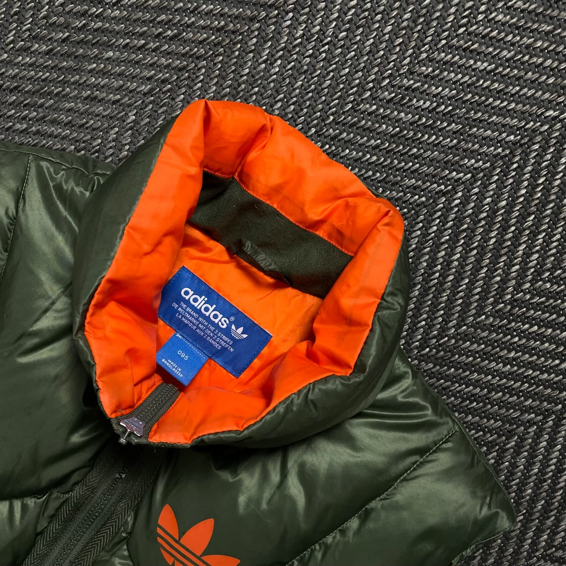 아디다스 립스탑 덕다운 패딩 베스트 카키 y 4665 상품이미지7
