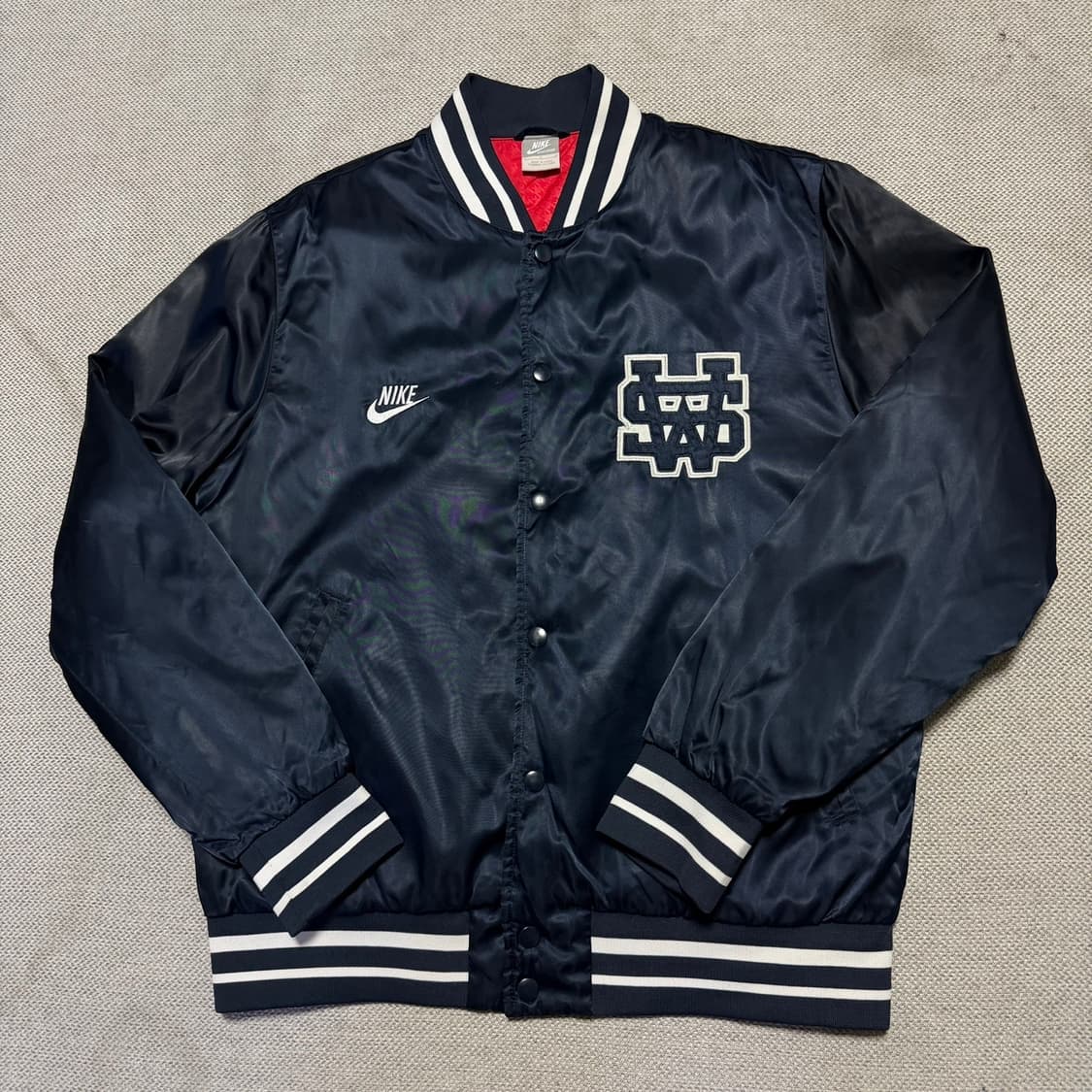 나이키 새틴 바시티 스타디움 자켓 상품이미지1