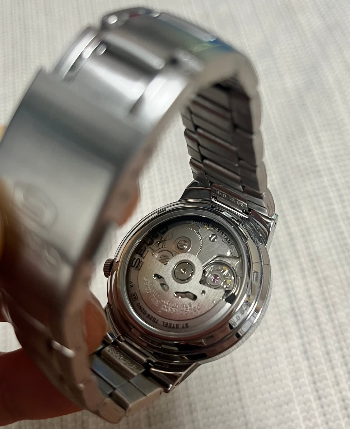 세이코5 오토매틱 시계 판매합니다. 상품이미지4