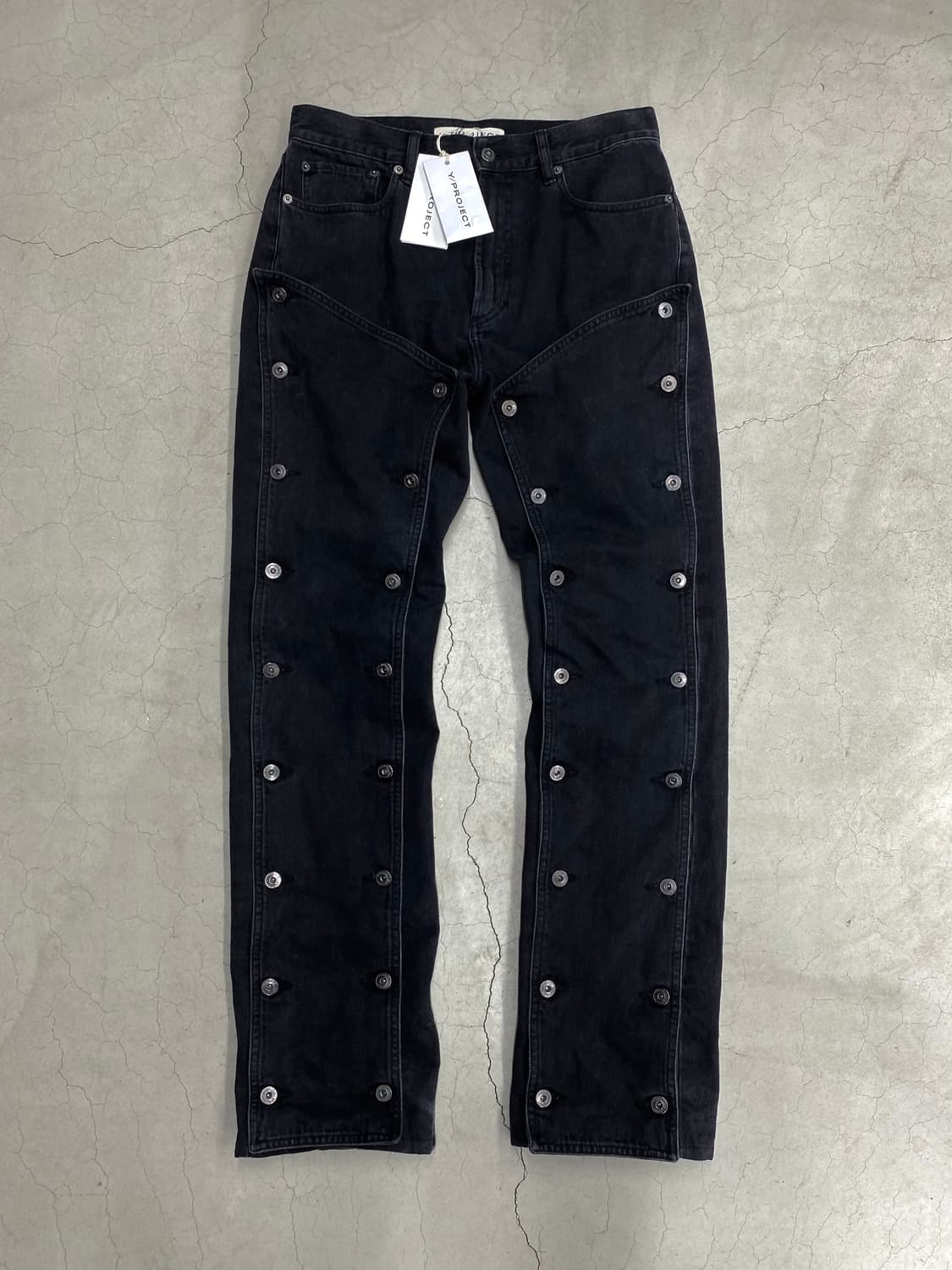 와이 프로젝트 스냅 오프 데님 팬츠 상품이미지4