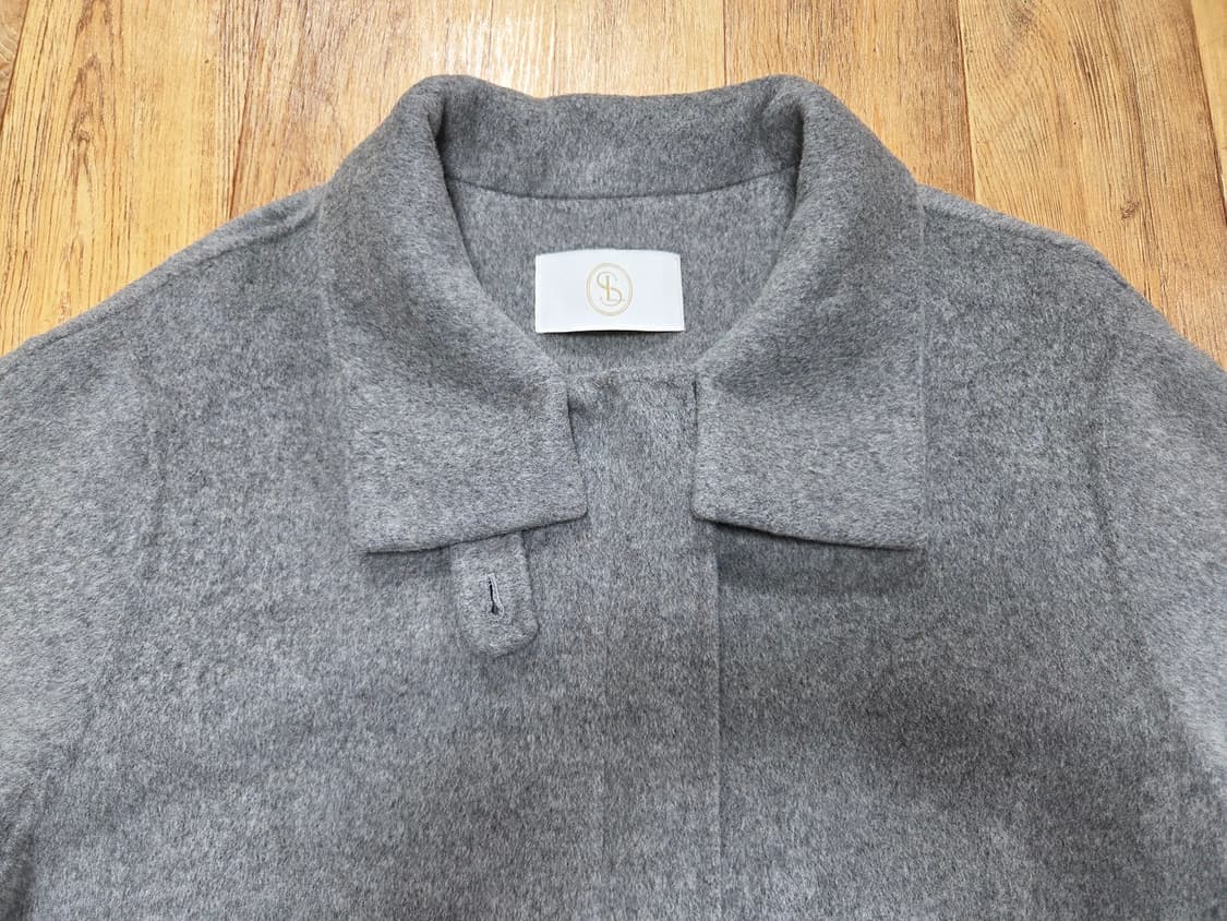 쏭라벨(SSONG LABEL) 하이넥 발렌 핸드메이드코트 새상품  상품이미지7