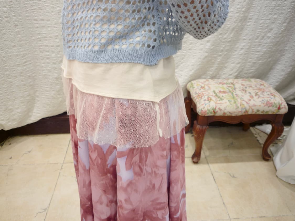 halter ribbon sleeveless 상품이미지2