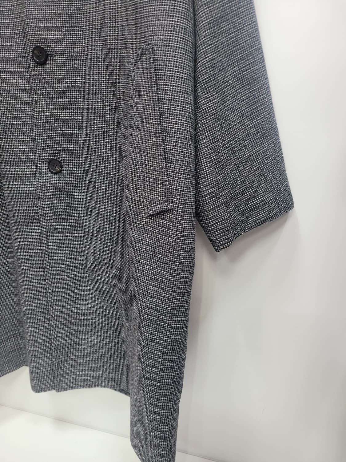 customellow 커스텀멜로우 오버핏 체크 맥코트 / 남 105
 상품이미지4