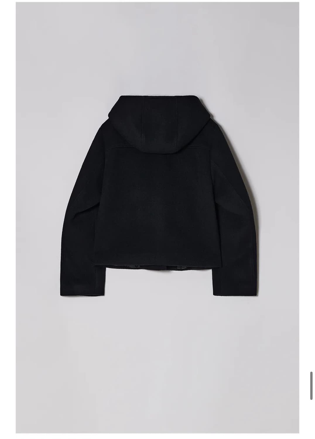 르누이 크롭 더플 코트 상품이미지2