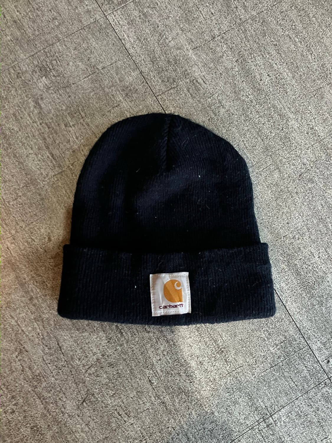 Carhartt 칼하트 올드스쿨스트릿 시그니처로고 비니모자 상품이미지1