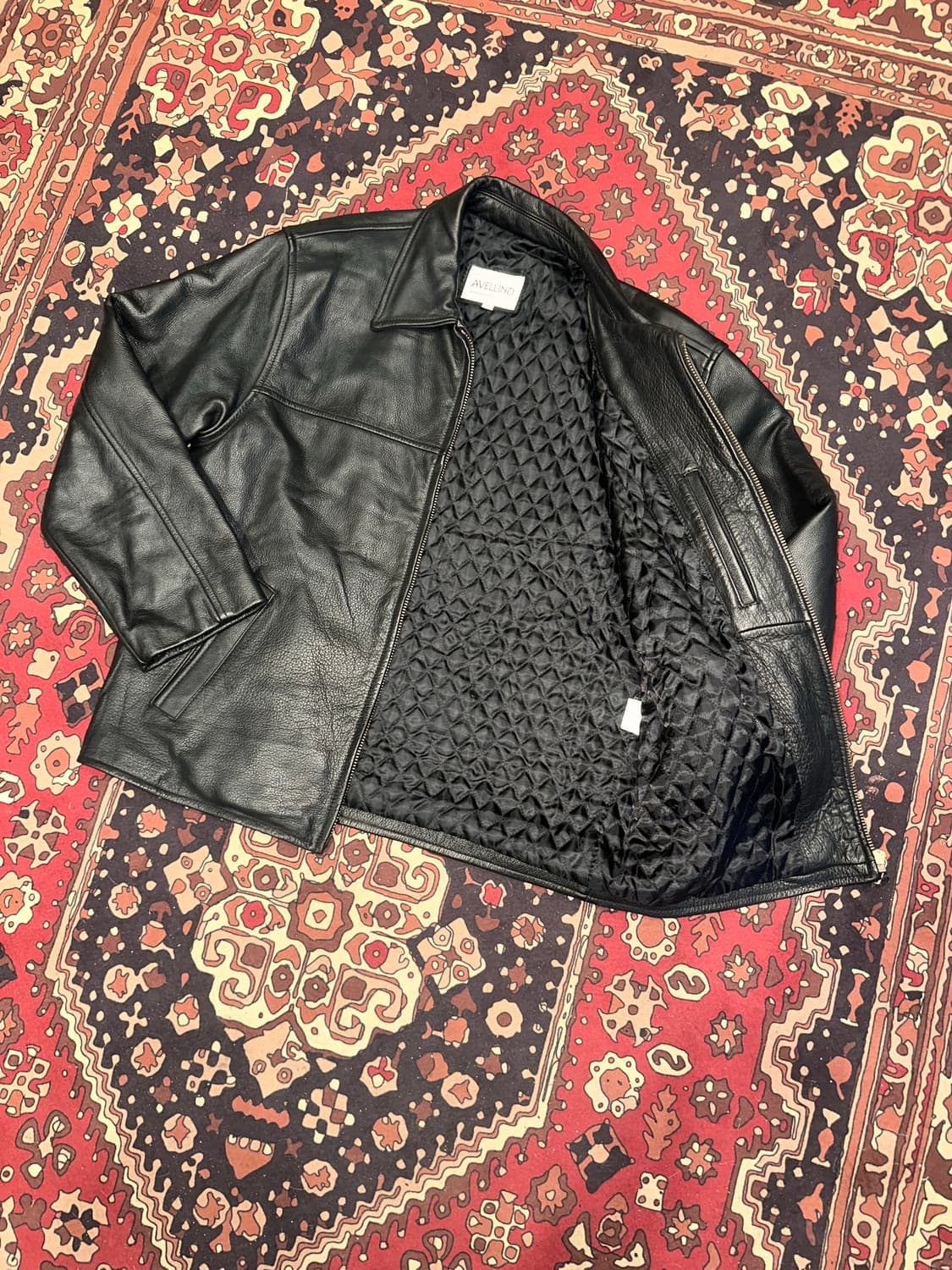 ( L-XL ) 가죽자켓 레더자켓 워크웨어 아메카지 스포츠가죽자켓 상품이미지6