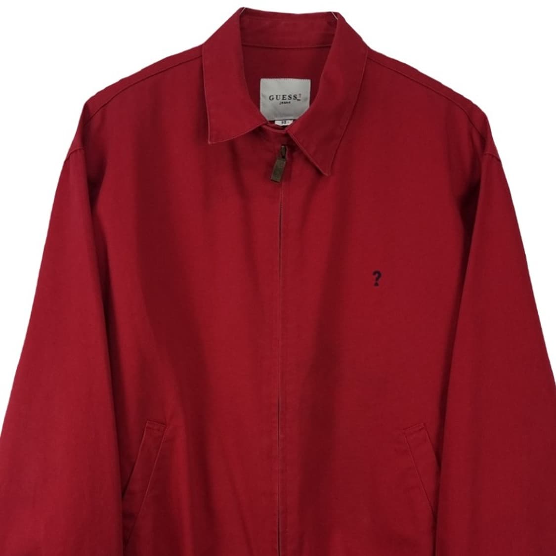 [게스] 00'S 빈티지 스윙탑 블루종 자켓 레드 M17896 상품이미지4