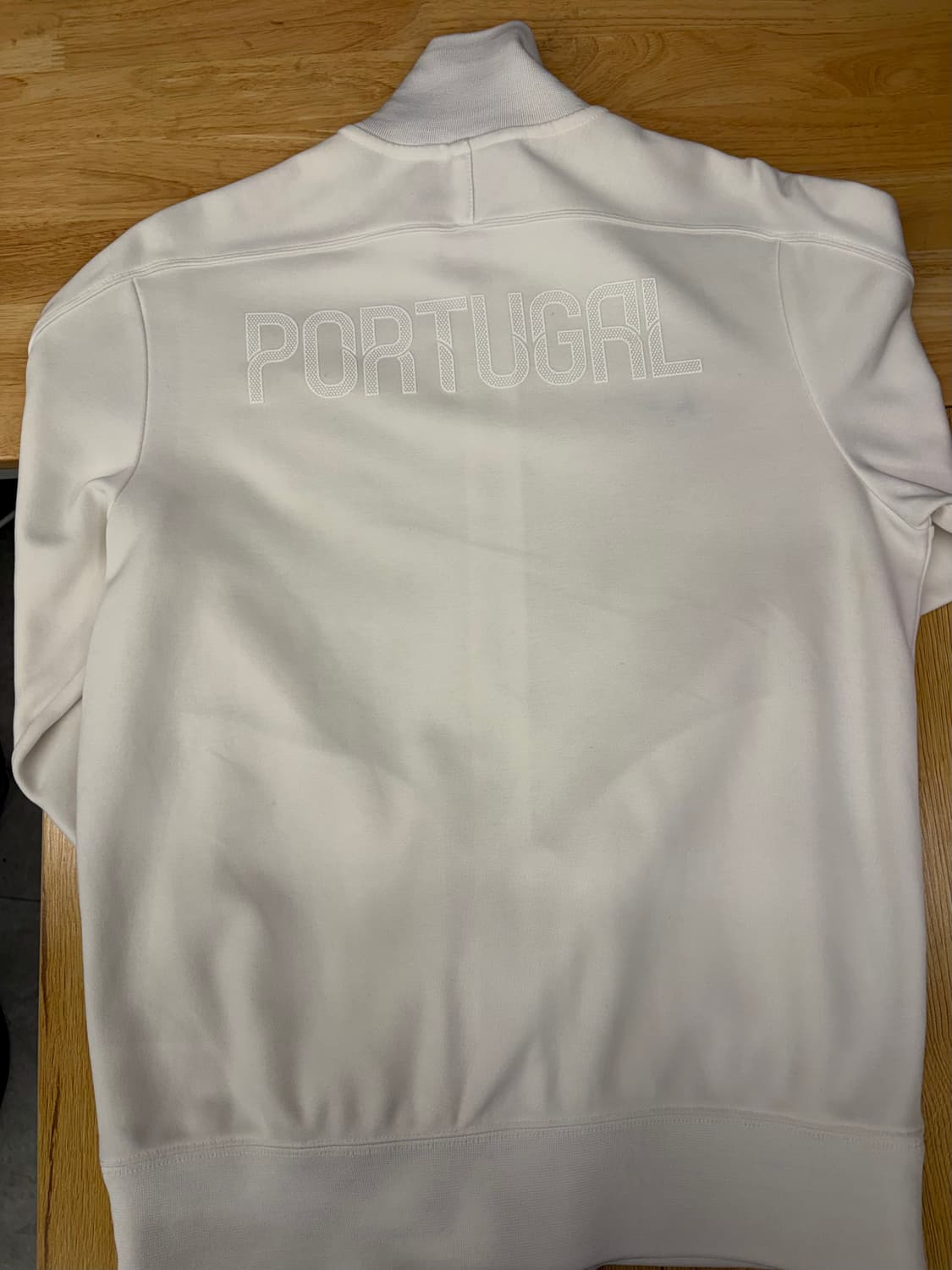 [L] 나이키 포르투갈 축구 국가대표팀 트랙탑 화이트 져지 상품이미지5