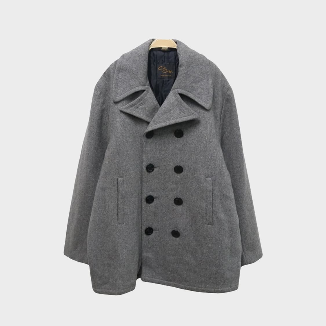 CAL CRAFT 울 더블 숏 코트 60144 상품이미지1