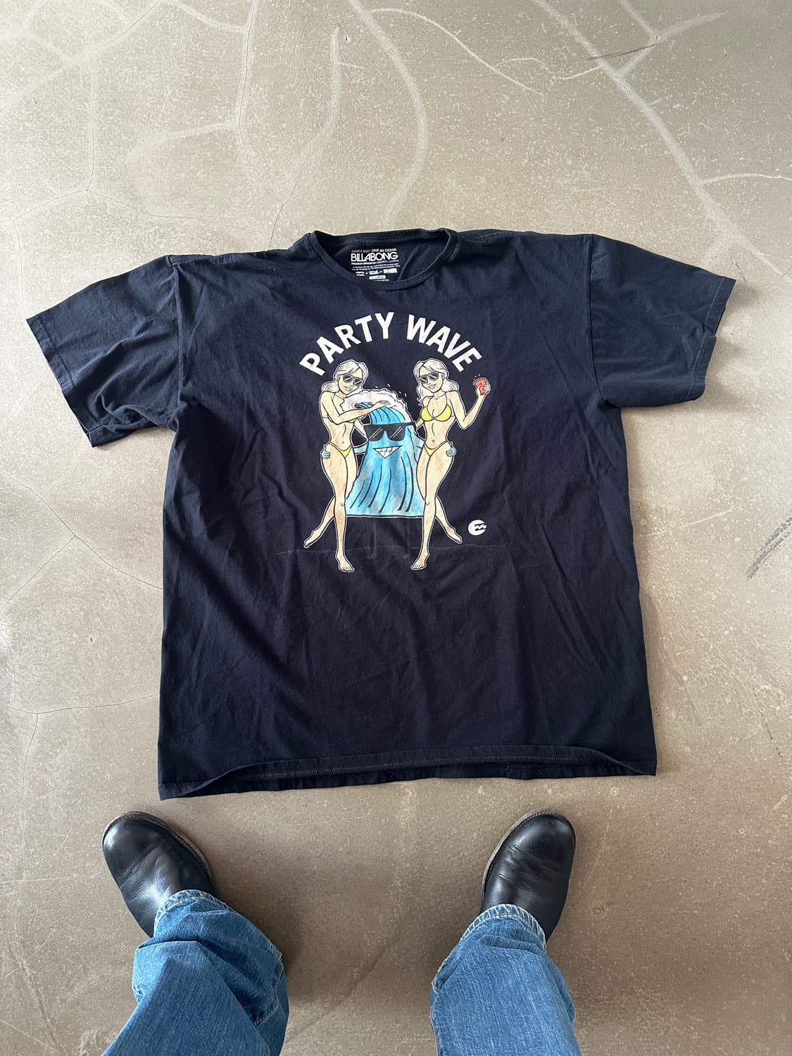 Billabong PARTY WAVE 프린팅 티셔츠 상품이미지4