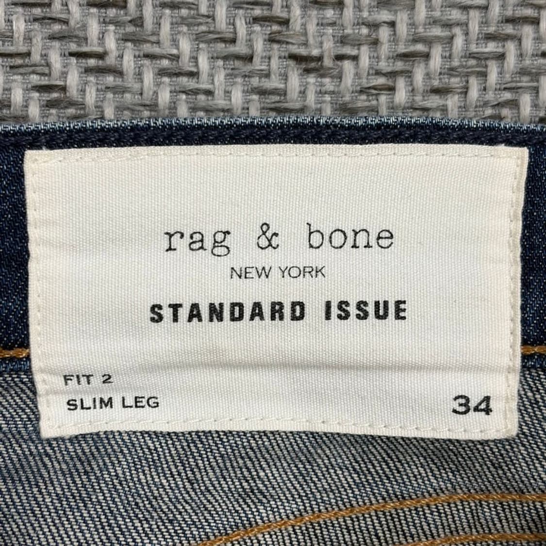 렉앤본 워싱 데님 팬츠 v1676  상품이미지5