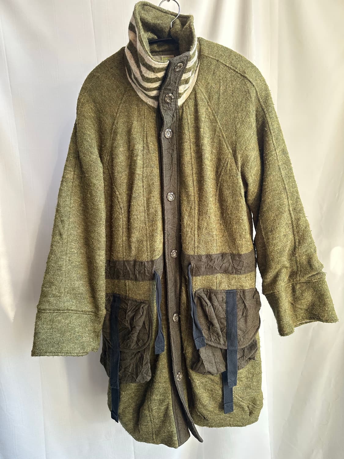 I+mu 디테일 코트 상품이미지1