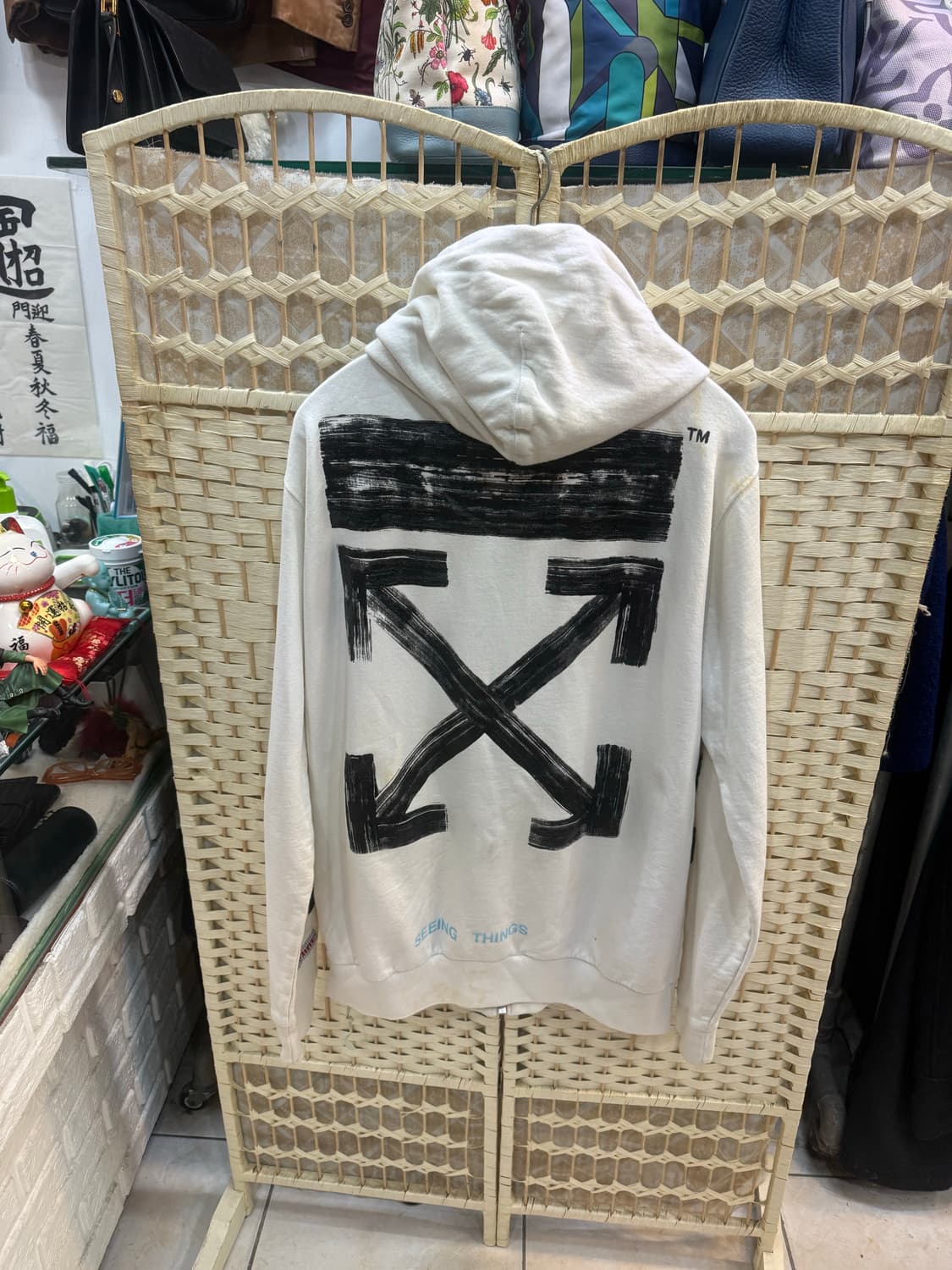 100-105 정품 오프화이트 애로우 후드집업 팝니다 상품이미지6