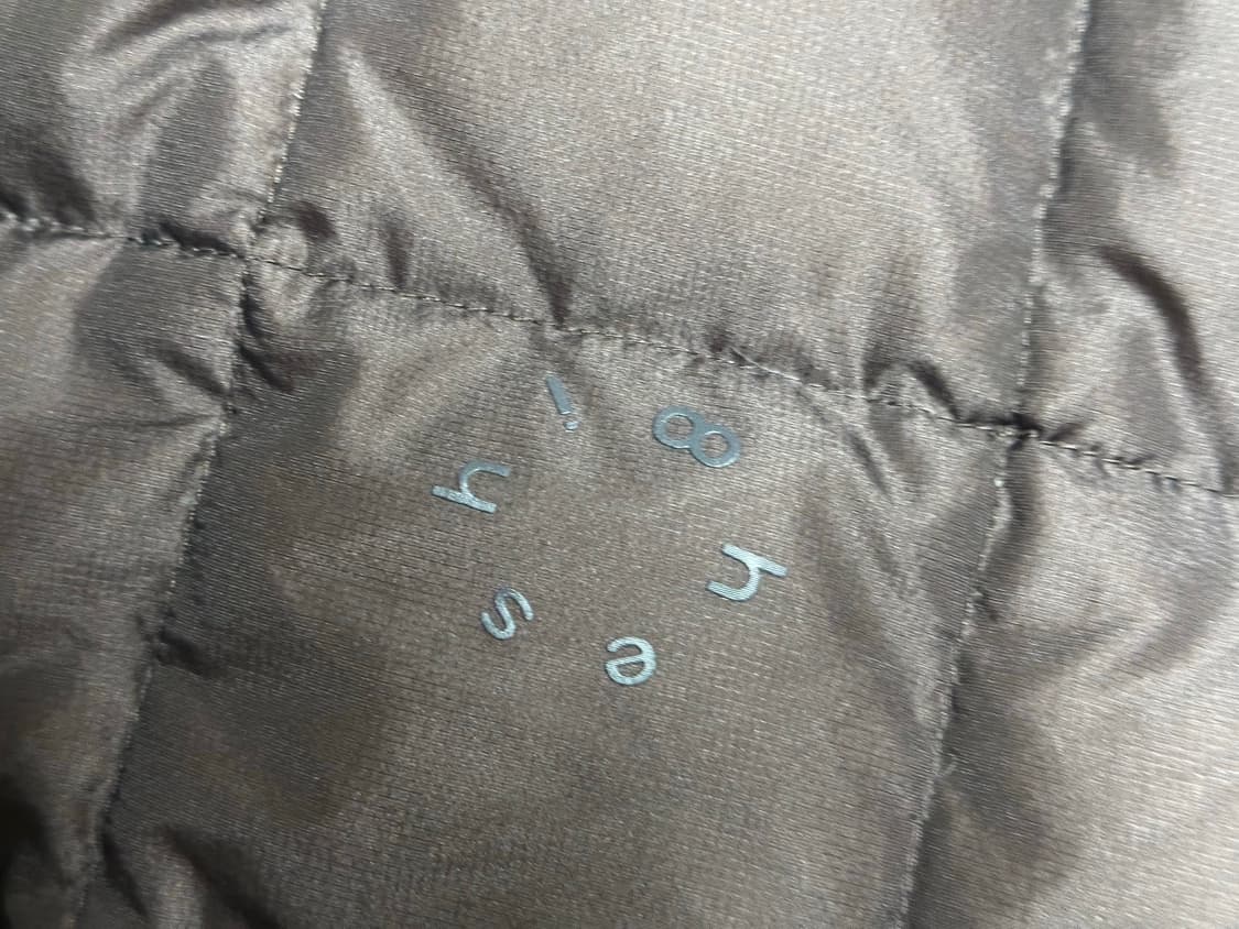 오헤시오 리버시블 덕다운 경량패딩 브라운 상품이미지8