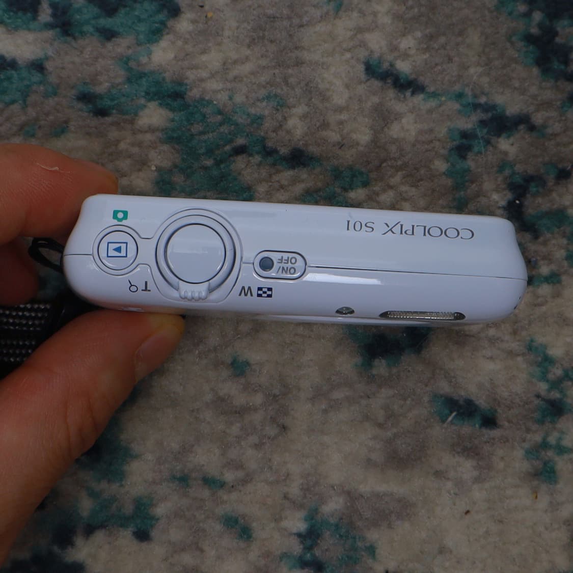 Nikon 니콘 쿨픽스 s01 빈티지카메라 제니 카메라 화이트 상품이미지5