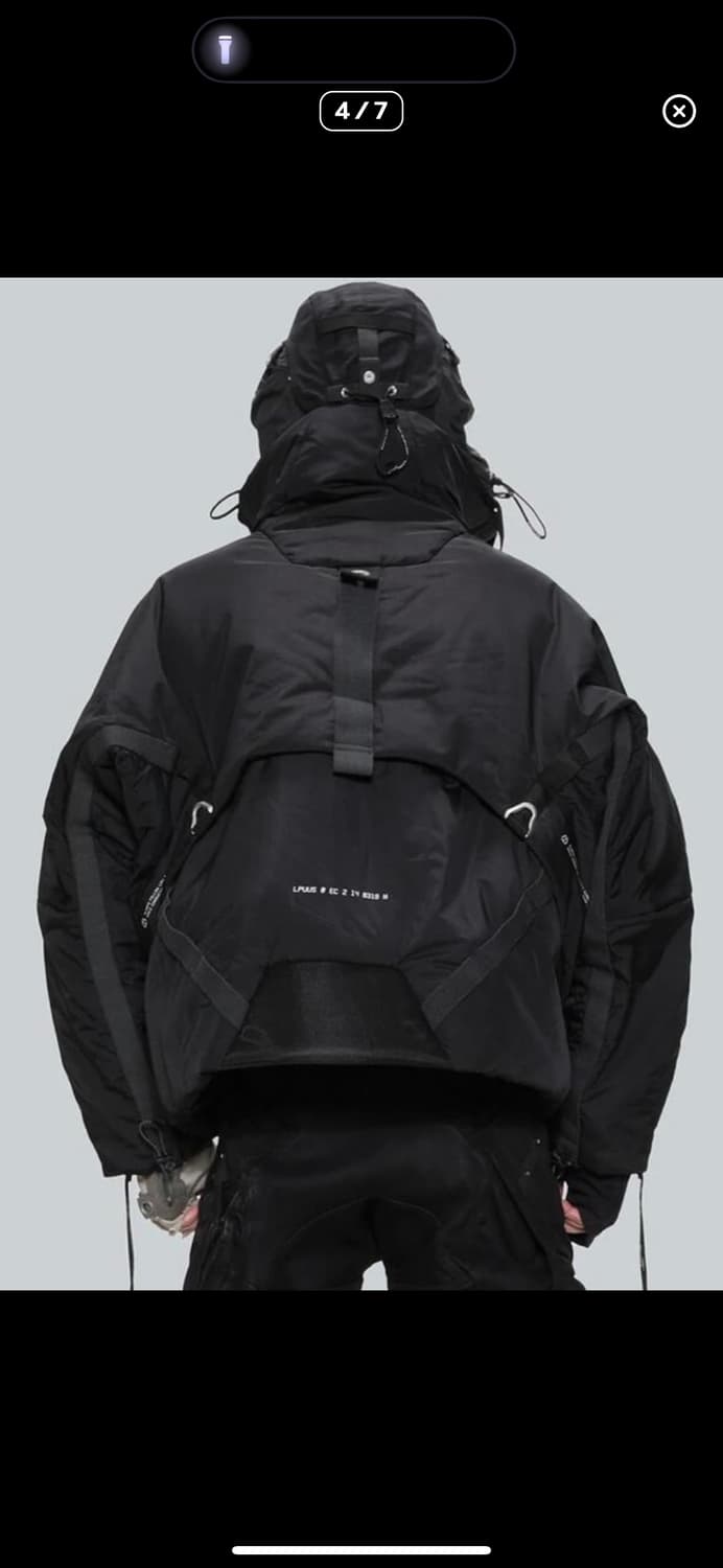 HAMCUS TUMULUSMAN PADDED JACKET BLACK 상품이미지4