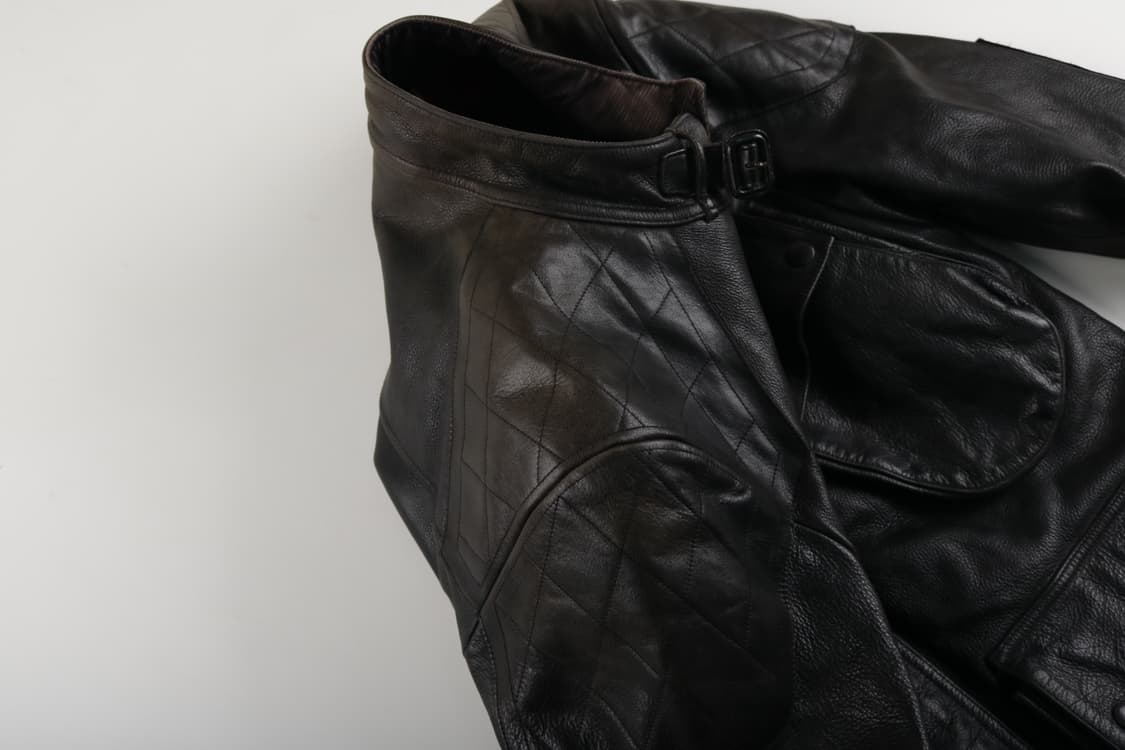 [L] 폴로 랄프로렌 모터사이클 벨티드 레더 자켓 상품이미지3