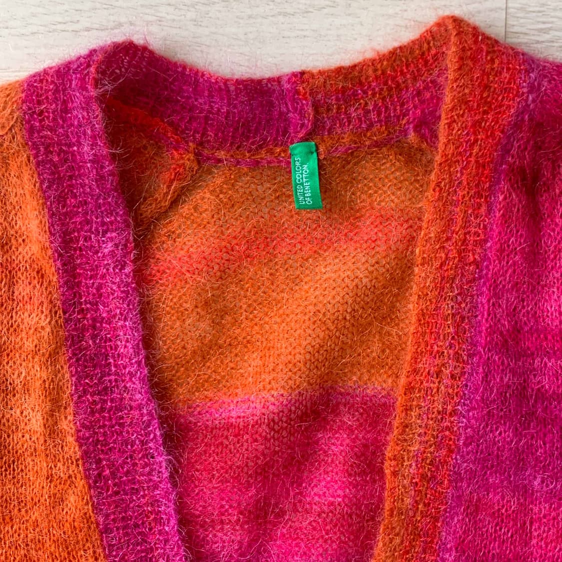 베네통 모헤어 가디건 상품이미지2