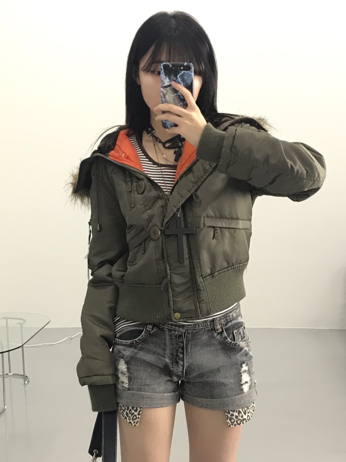 Jpn Khaki Military Wolfjaw Jacket 상품이미지3