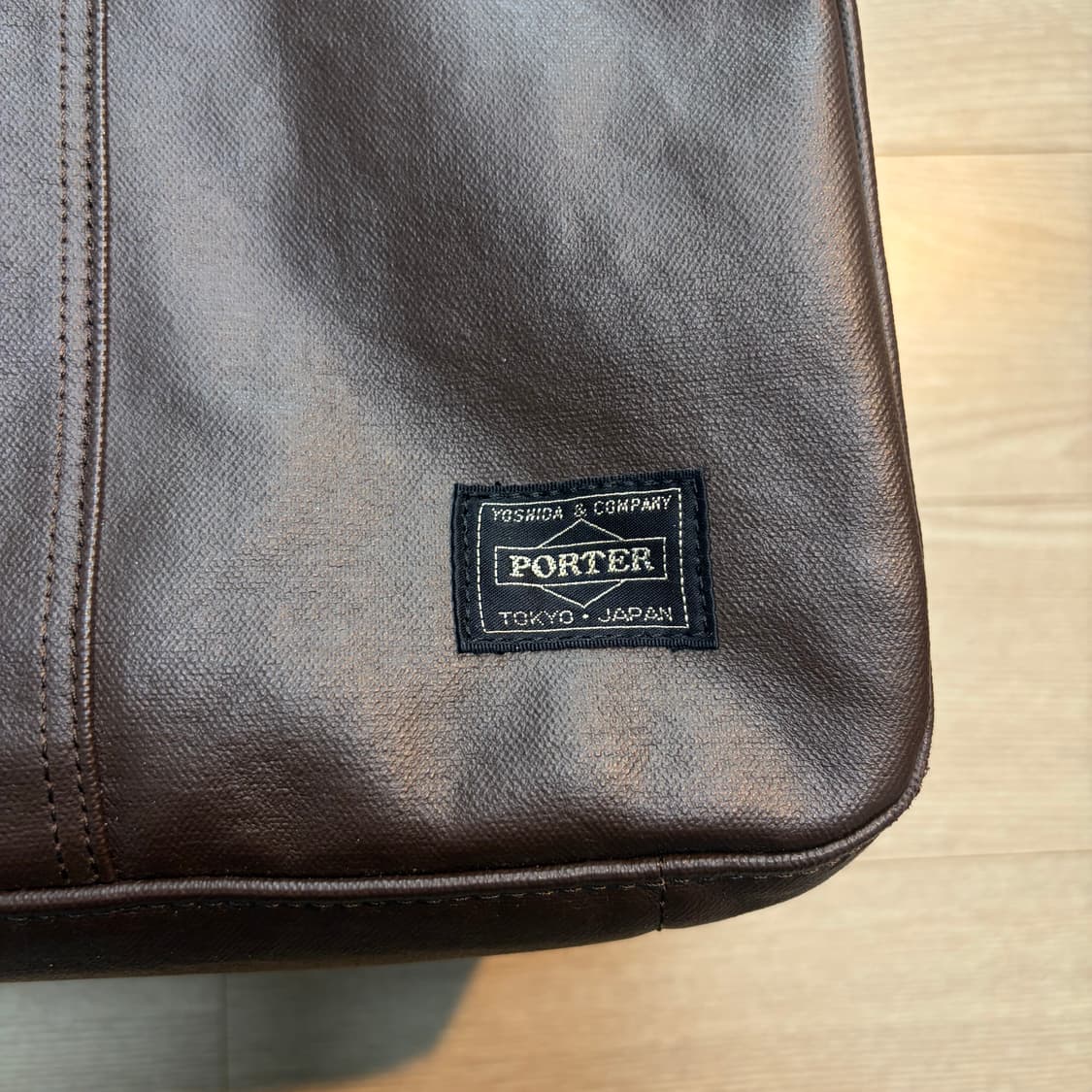 요시다포터 porter 프리스타일 보스턴백 브라운 (미사용에 가까움) 상품이미지3