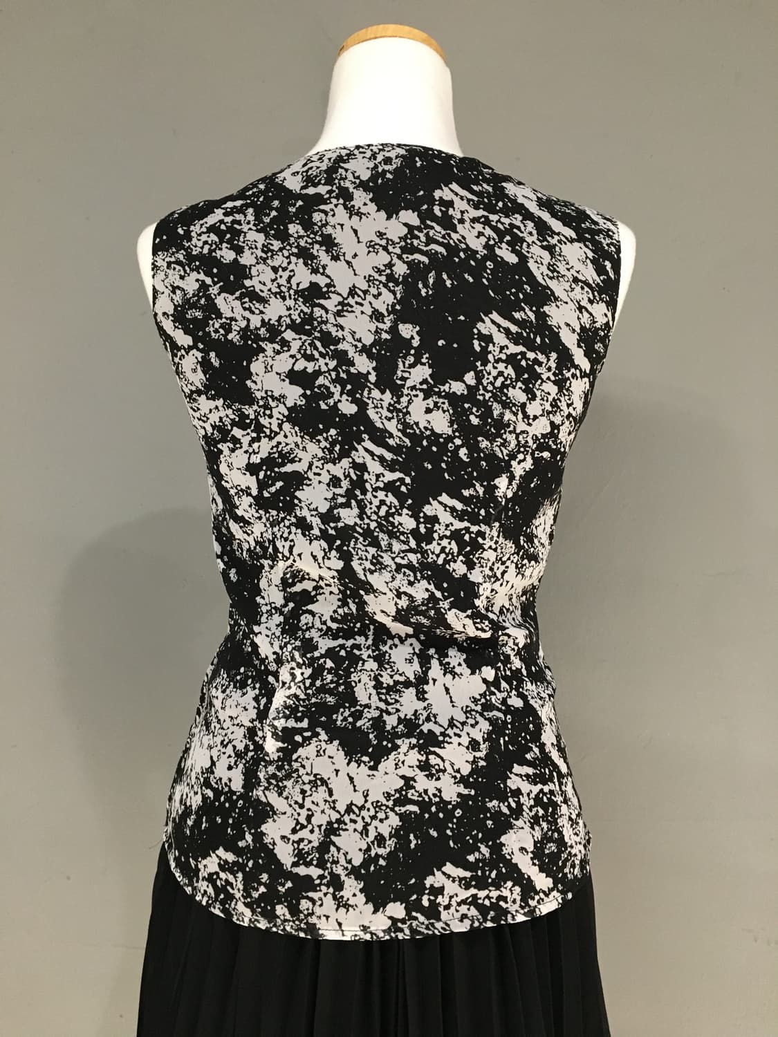 Painting ribbon point sleeveless 상품이미지5