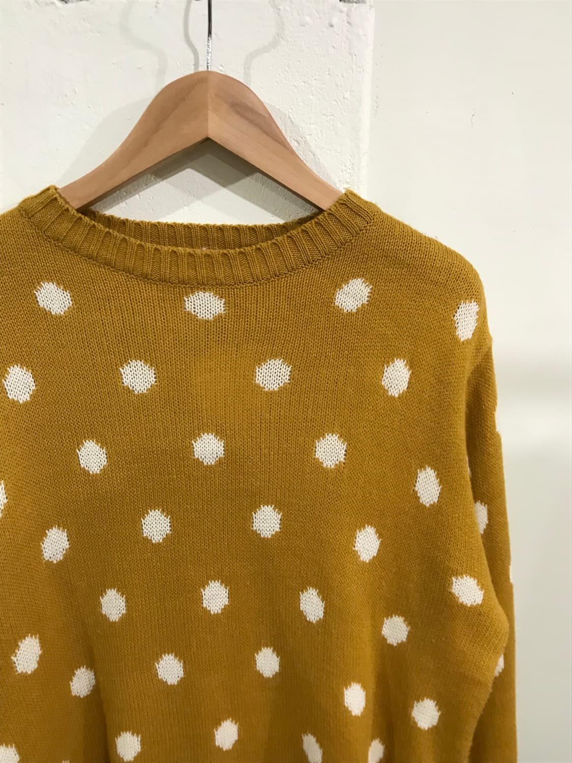 Vintage dot knit 상품이미지5