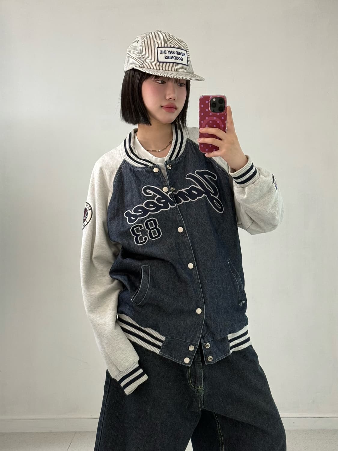 90‘s 러셀 mlb 바시티 자켓 상품이미지4