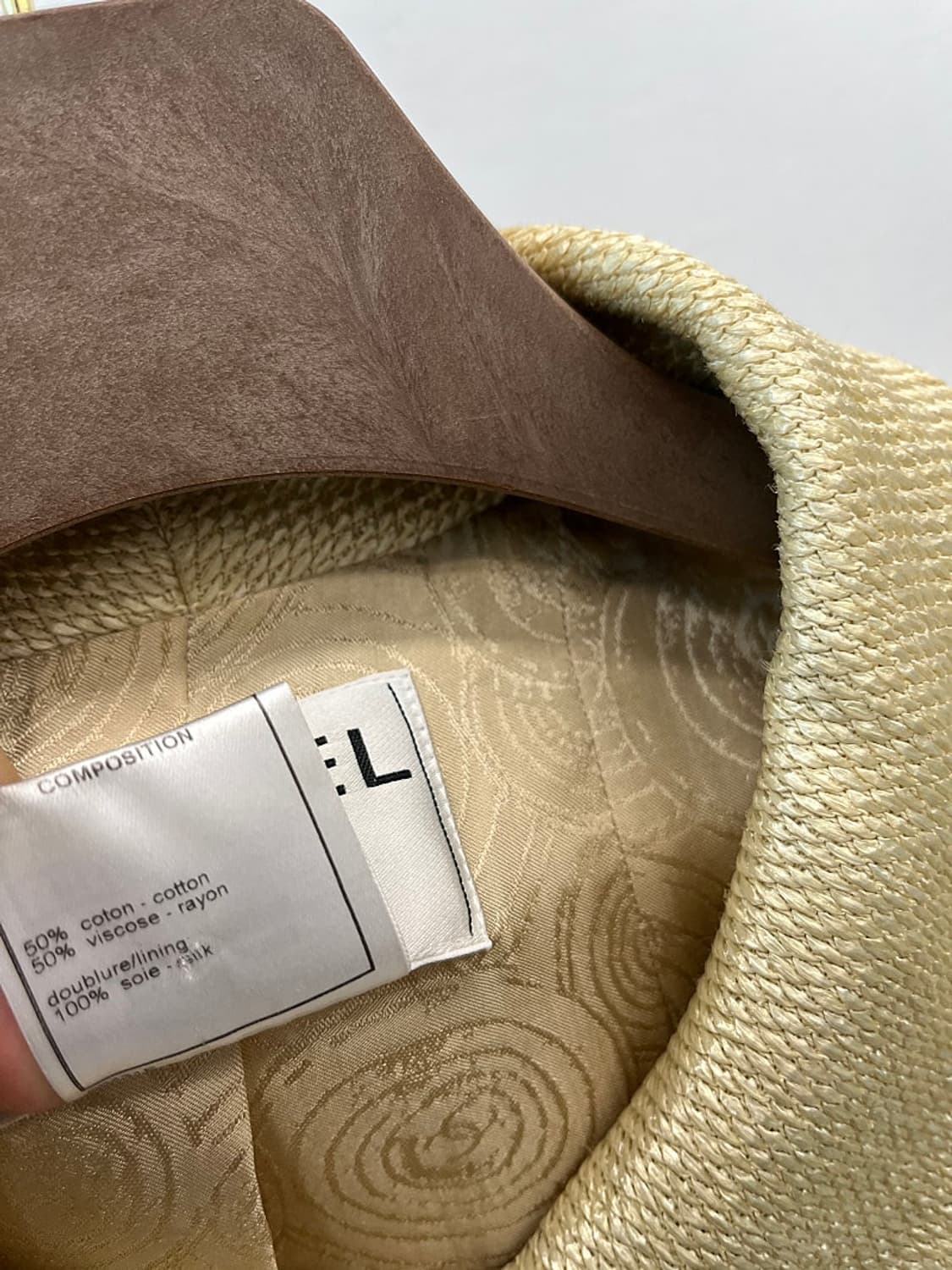 여) 샤넬 빈티지 크루즈 골드 크롭자켓  상품이미지8