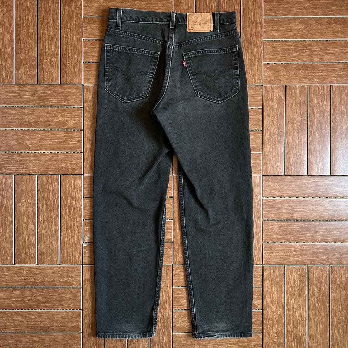 00‘s Levi’s 550 made in usa denim 상품이미지2
