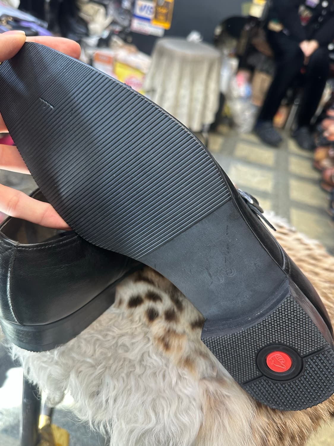 레더 더블 뭉크 구두 상품이미지3