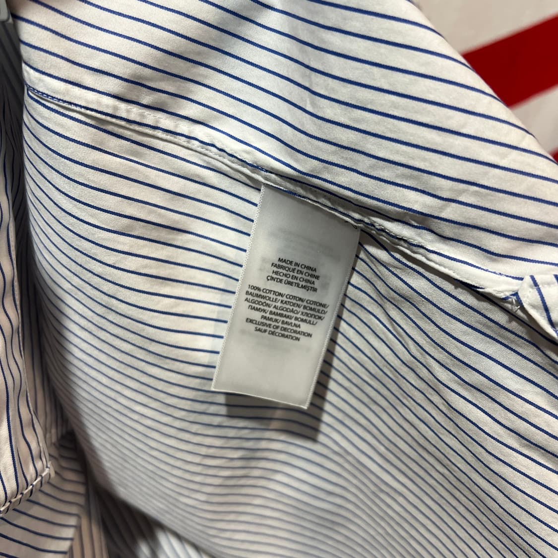 폴로 스트라이프 슬림핏 셔츠 상품이미지4