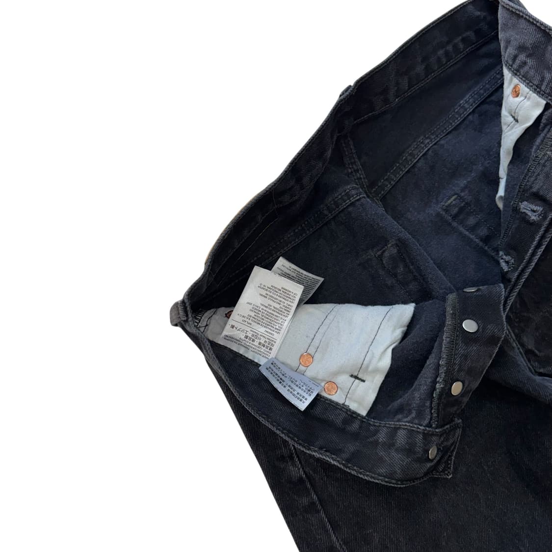 [30] 리바이스 501 블랙진 데님 청바지 [lv1203] 상품이미지4
