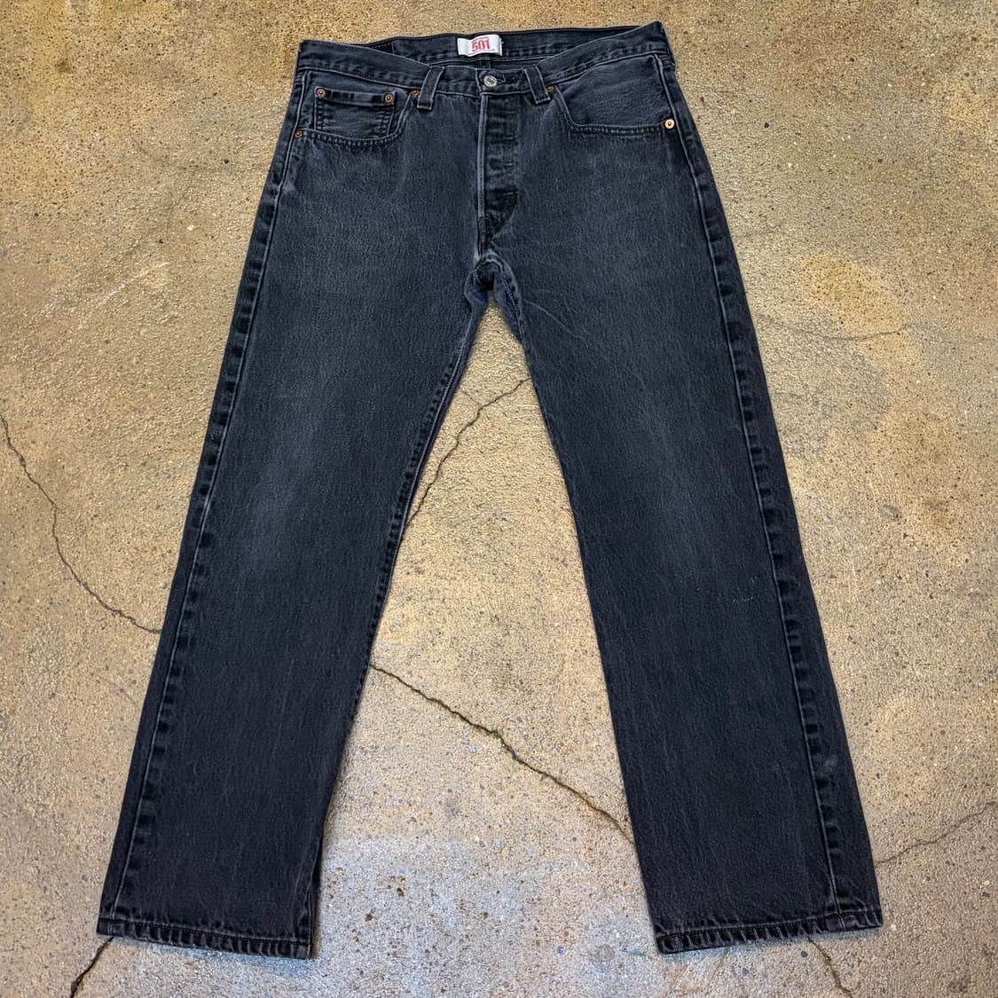 미국 빈티지 리바이스 501 블랙진 청바지 상품이미지1