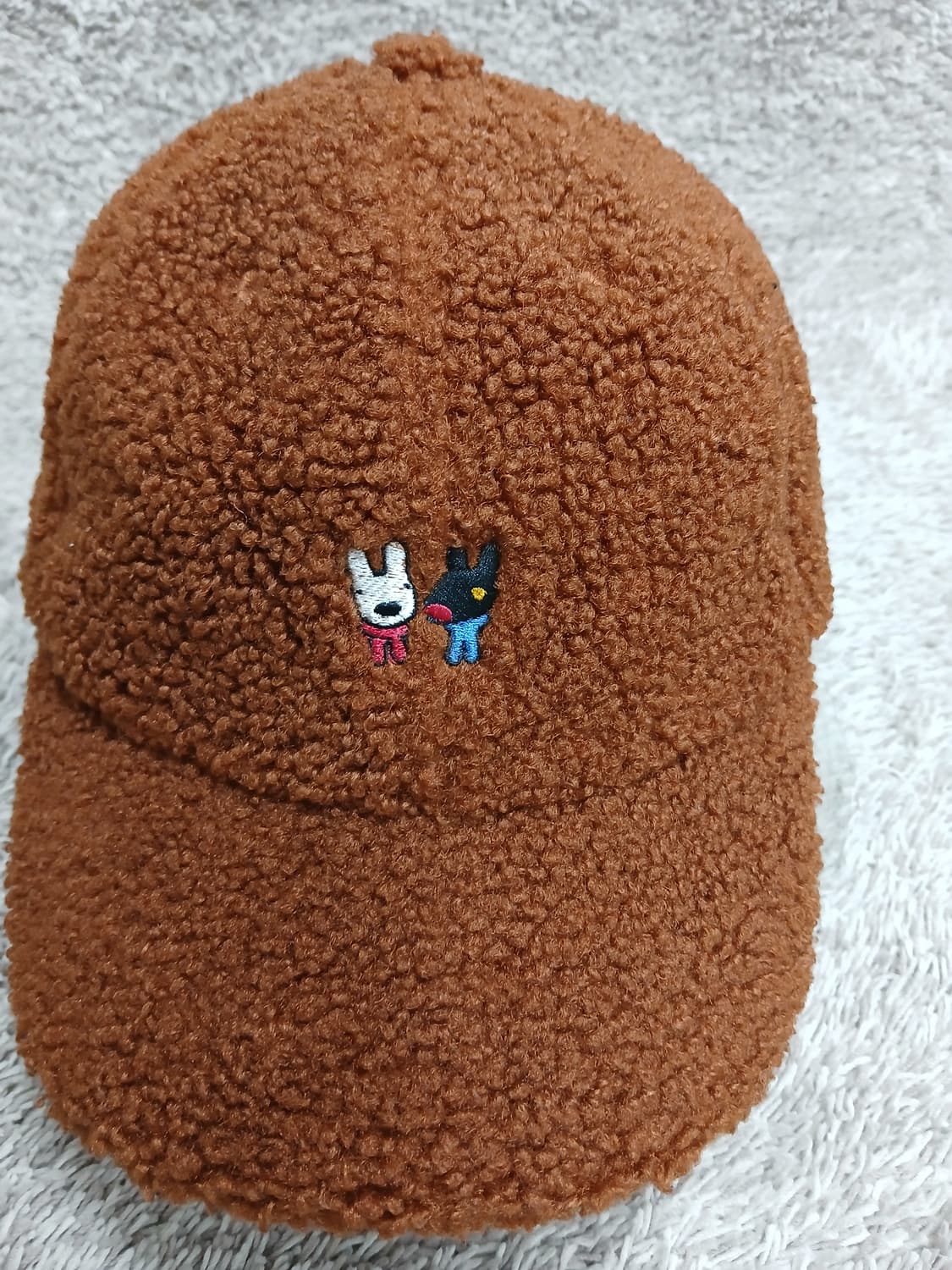 러블리 뽀글이 모자 새제품 상품이미지2