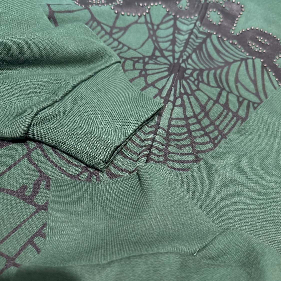 SP5der 스파이더 후드집업 OG Studded Zip Hoodie 상품이미지3