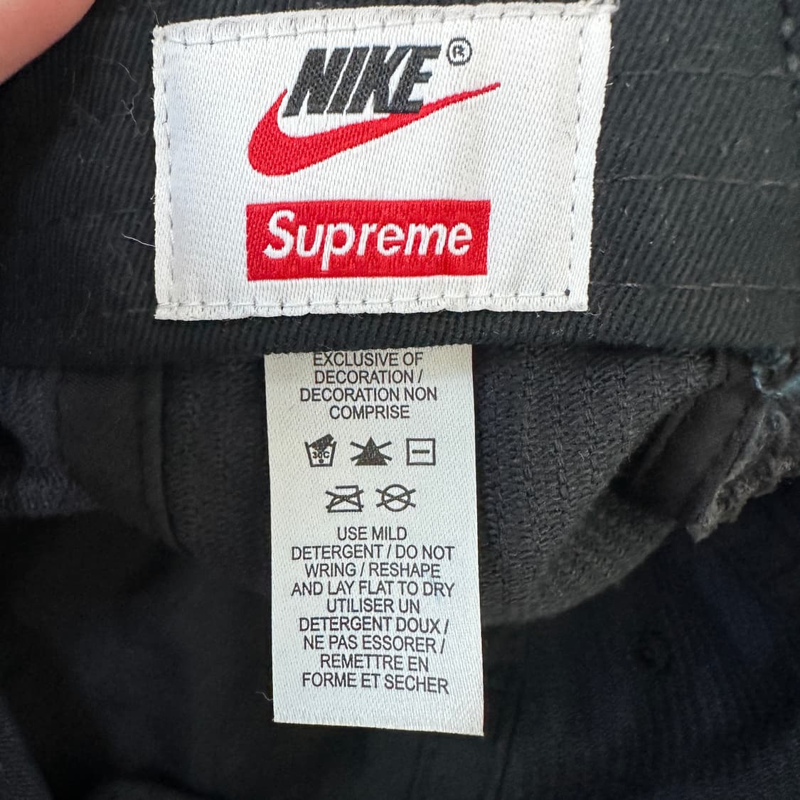 [Os] 나이키 X 슈프림 코듀로이 모자 상품이미지4