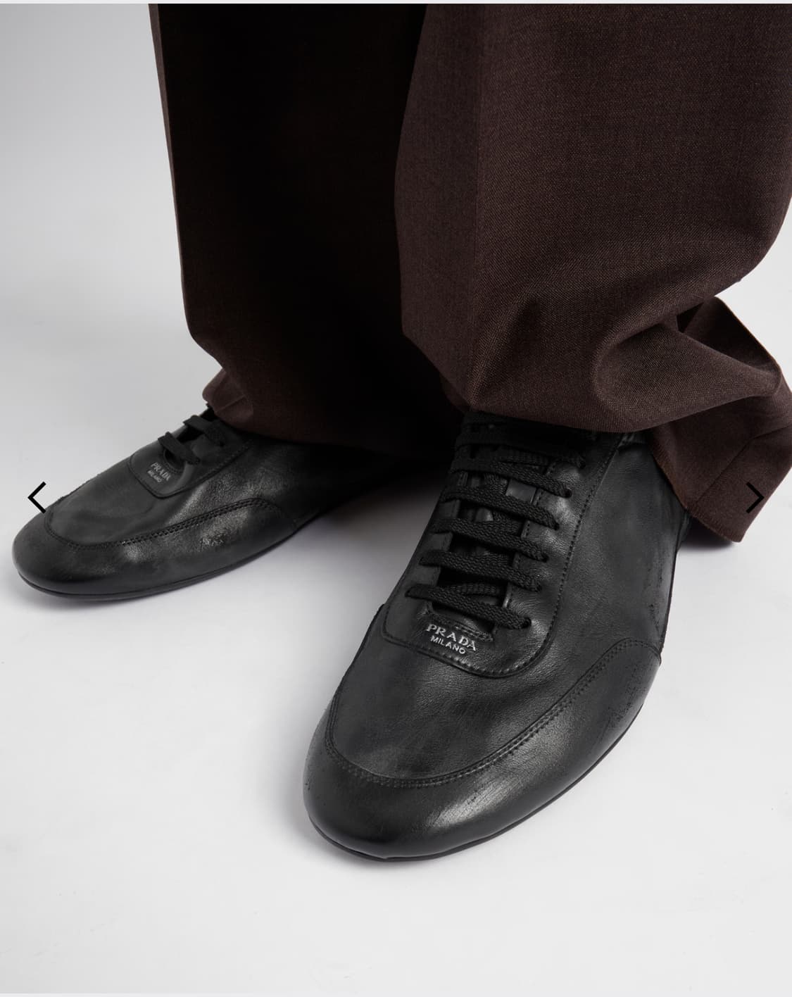 프라다 컬랩스 레더 블랙 상품이미지1